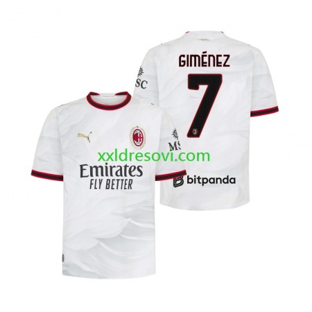 AC Milan Gimenez 7 Gostujući Nogometni Dres 2026-2027 AC Milan Gimenez 7 Gostujući Nogometni Dres 2026-2027